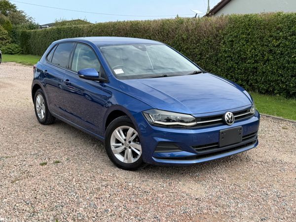 Volkswagen Polo Hatchback, Petrol, 2020, Blue