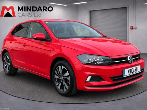 Volkswagen Polo Hatchback, Petrol, 2019, Red