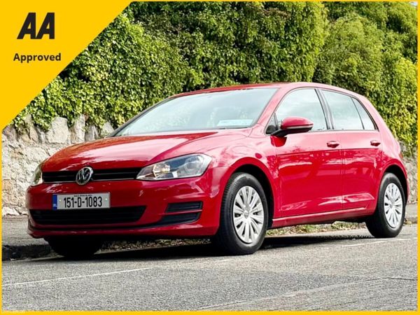 Volkswagen Golf Estate, Petrol, 2015, Red