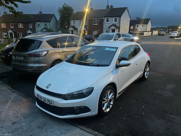 Volkswagen Scirocco Hatchback, Petrol, 2009, White