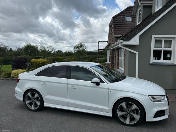 Audi A3 Saloon, Petrol, 2018, White