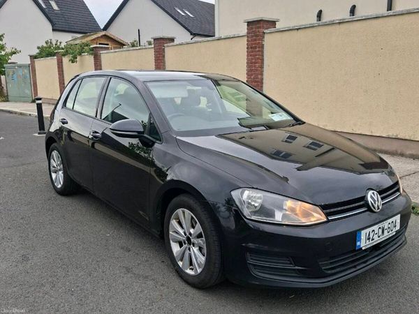 Volkswagen Golf Hatchback, Diesel, 2014, Black