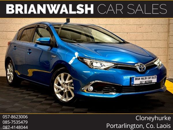Toyota Auris Hatchback, Petrol Hybrid, 2017, Blue