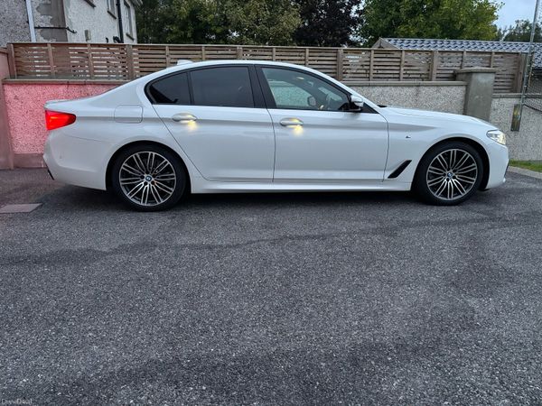 BMW 5-Series Saloon, Diesel, 2019, White