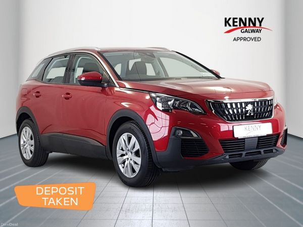 Peugeot 3008 MPV, Petrol, 2018, Red