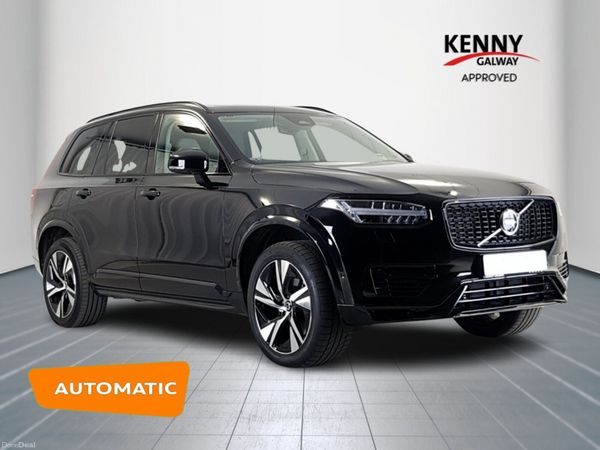 Volvo XC90 MPV, Petrol Plug-in Hybrid, 2024, Black