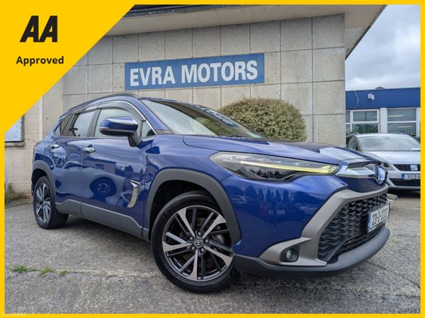 Toyota Corolla Cross SUV, Petrol Hybrid, 2023, Blue