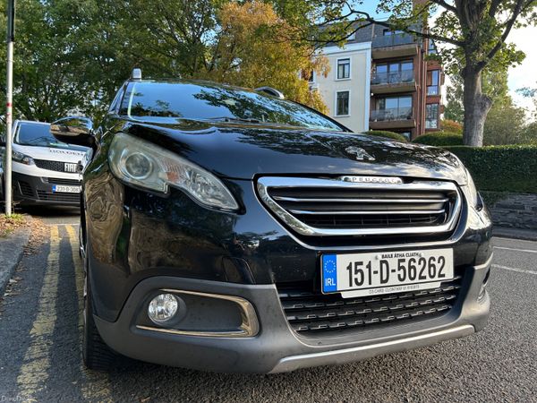 Peugeot 2008 SUV, Petrol, 2015, Black
