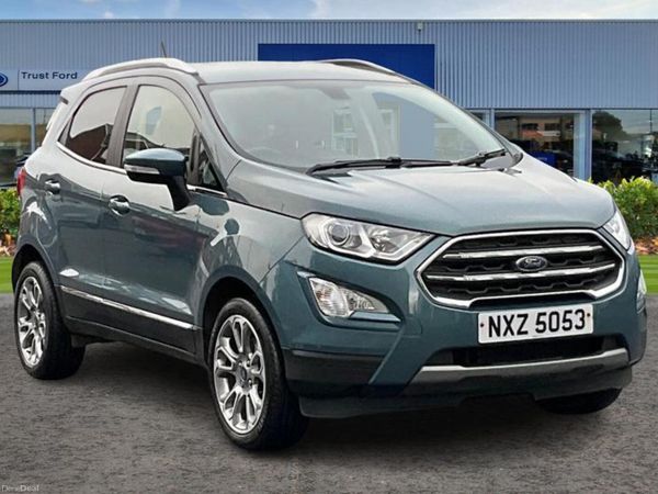 Ford EcoSport Hatchback, Petrol, 2019, Green