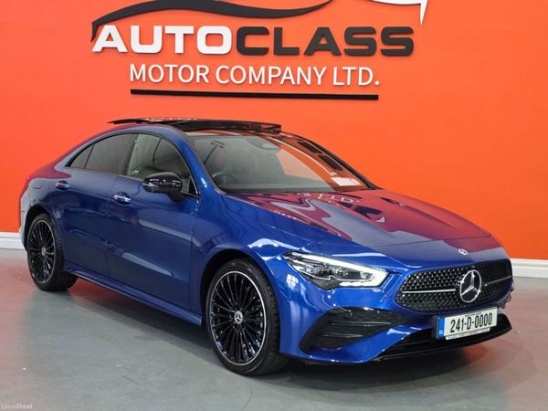 Mercedes-Benz CLA Coupe, Petrol Hybrid, 2024, Blue