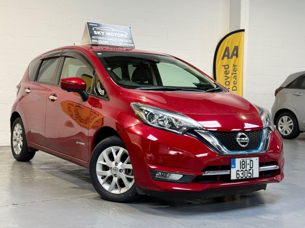 Nissan Note MPV, Petrol Hybrid, 2018, Red
