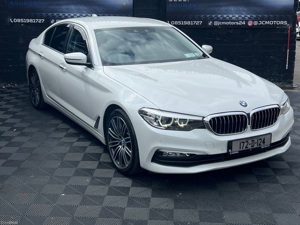 BMW 5-Series Saloon, Diesel, 2017, White