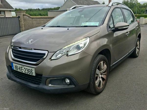 Peugeot 2008 SUV, Petrol, 2016, Grey