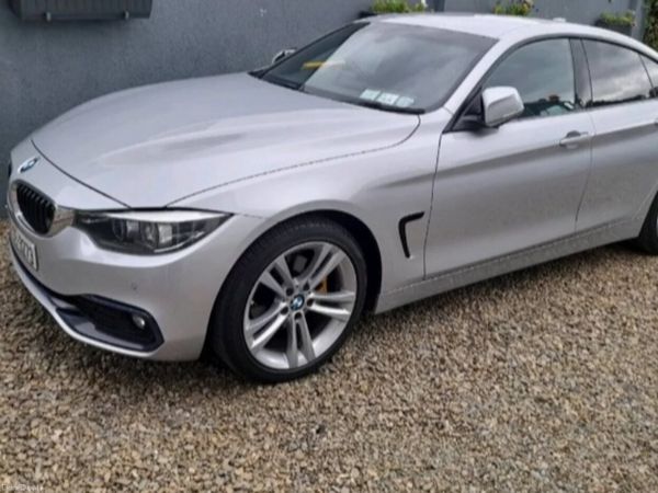 BMW 4-Series Coupe, Diesel, 2018, Silver