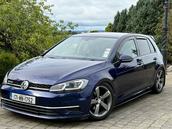 Volkswagen Golf Hatchback, Diesel, 2017, Blue