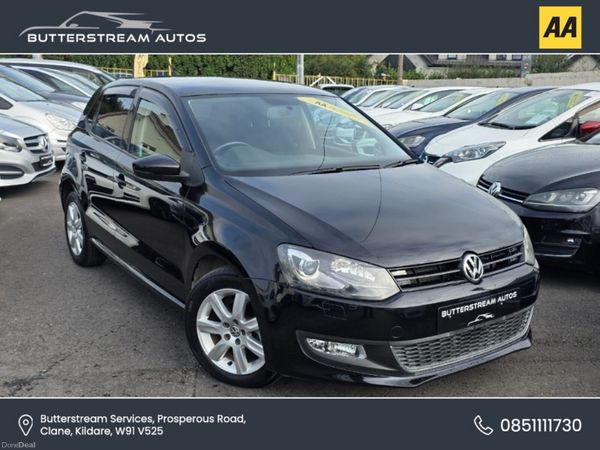 Volkswagen Polo Hatchback, Petrol, 2013, Black