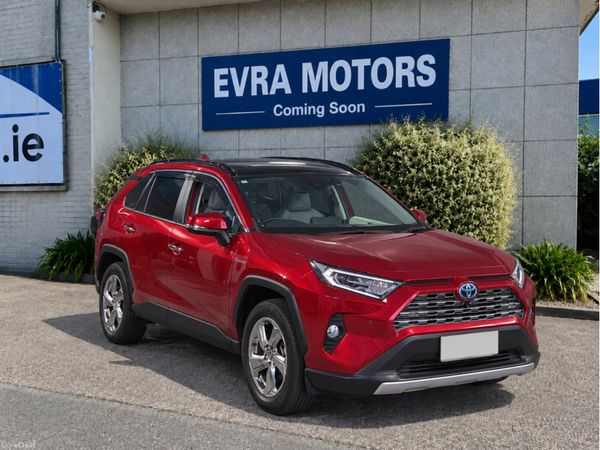 Toyota RAV4 SUV, Petrol Hybrid, 2020, Red