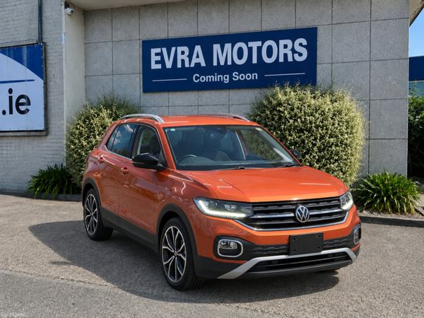 Volkswagen T-Cross Saloon, Petrol, 2021, Orange