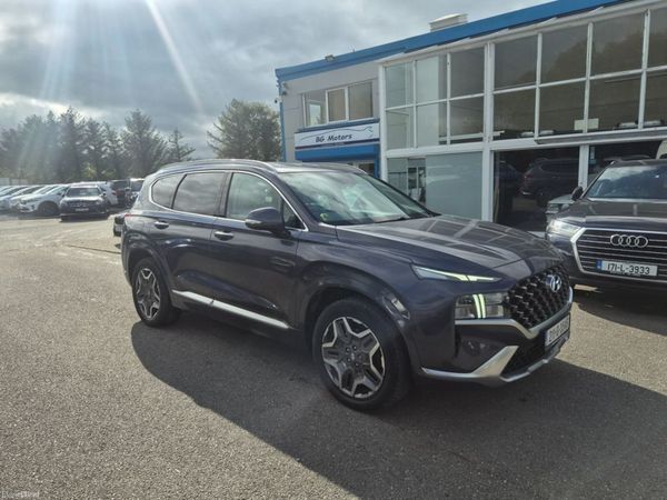 Hyundai Santa Fe Estate, Petrol Plug-in Hybrid, 2021, Blue