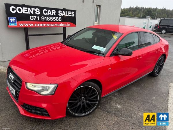 Audi A5 Hatchback, Diesel, 2016, Red