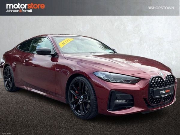 BMW 4-Series Coupe, Diesel, 2023, Red