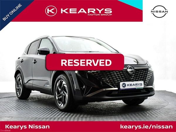 Nissan Qashqai SUV, Petrol Hybrid, 2026, Black