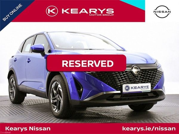 Nissan Qashqai SUV, Petrol Hybrid, 2026, Blue