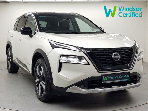 Nissan X-Trail SUV, Petrol Hybrid, 2023, White