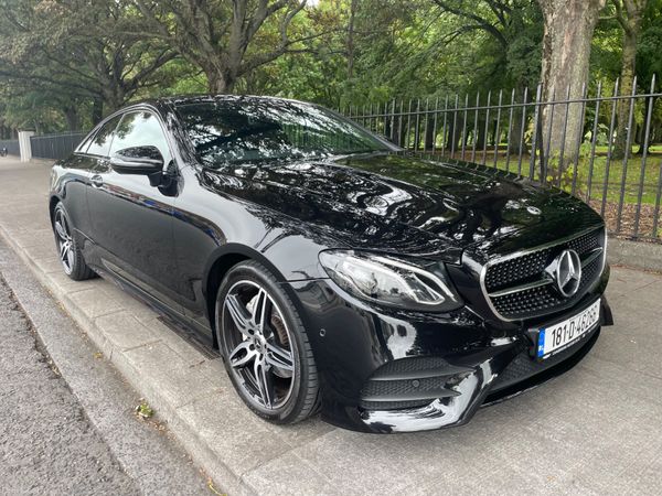 Mercedes-Benz E-Class Coupe, Diesel, 2018, Black