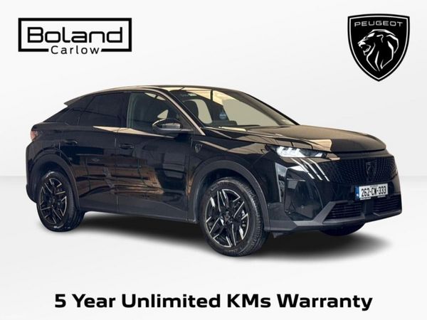 Peugeot 3008 MPV, Petrol, 2026, Black