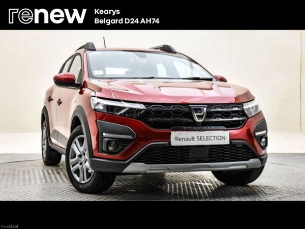 Dacia Sandero Stepway Hatchback, Petrol, 2022, Red