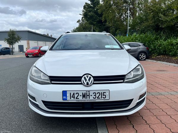 Volkswagen Golf Estate, Petrol, 2014, White