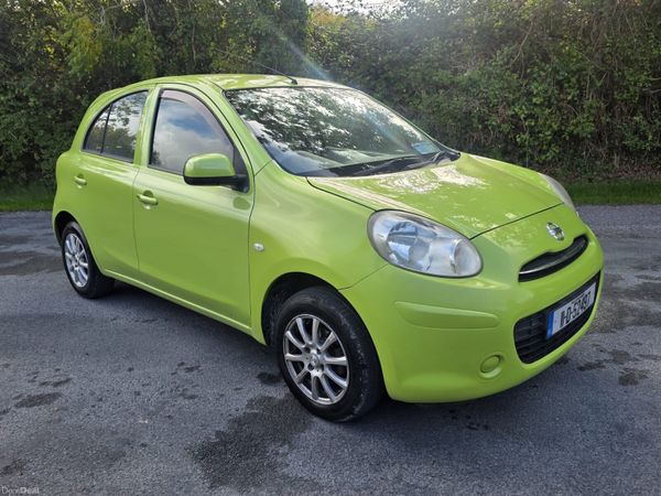 Nissan March Hatchback, Petrol, 2011, Green