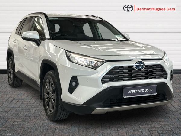 Toyota RAV4 SUV, Petrol Hybrid, 2024, White