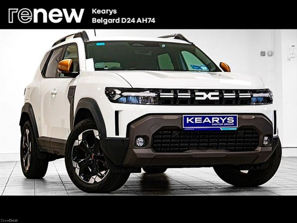 Dacia Duster SUV, Petrol Hybrid, 2025, White