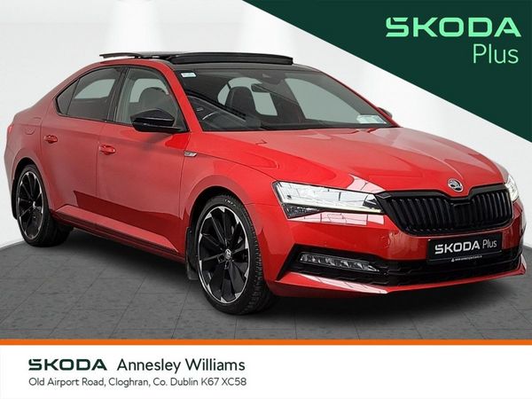 Skoda Superb Saloon, Diesel, 2024, Red