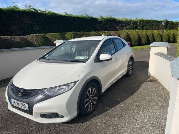 Honda Civic Hatchback, Diesel, 2013, White
