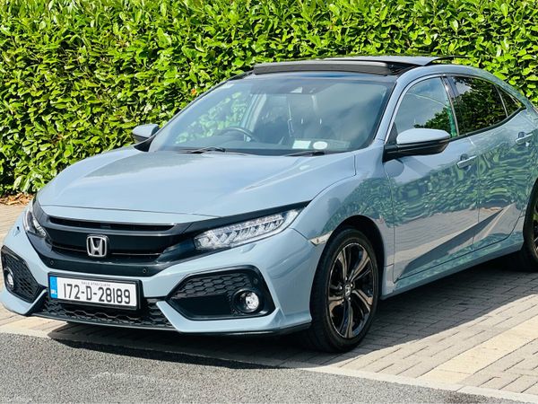 Honda Civic Hatchback, Petrol, 2017, Grey
