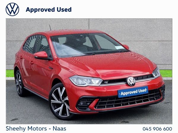 Volkswagen Polo Hatchback, Petrol, 2024, Red