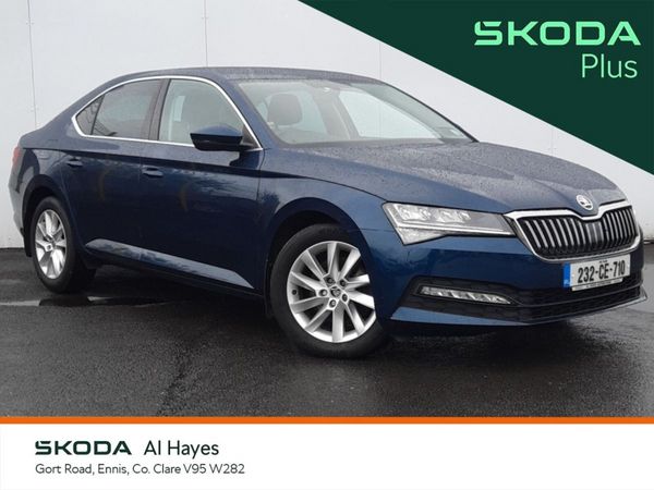 Skoda Superb Saloon, Diesel, 2023, Blue