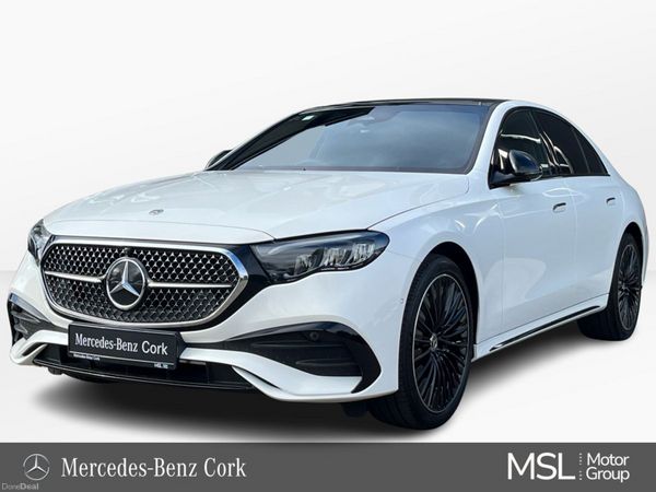 Mercedes-Benz E-Class Saloon, Diesel Hybrid, 2026, White