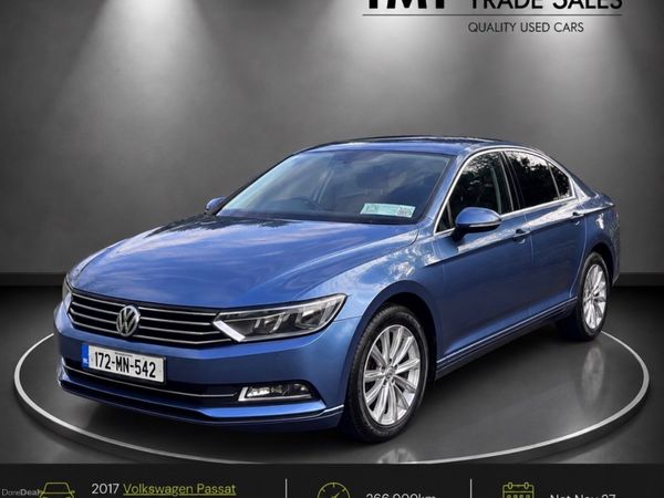Volkswagen Passat Saloon, Diesel, 2017, Blue