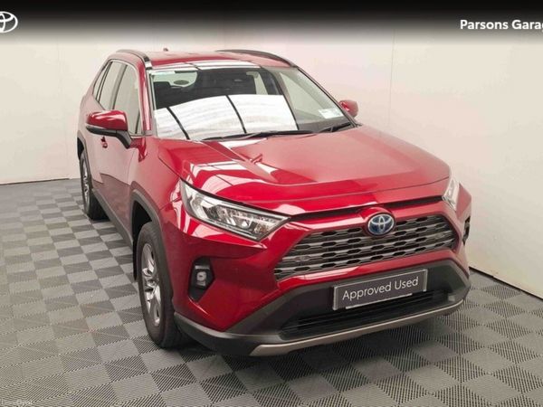 Toyota RAV4 SUV, Petrol Hybrid, 2024, Red