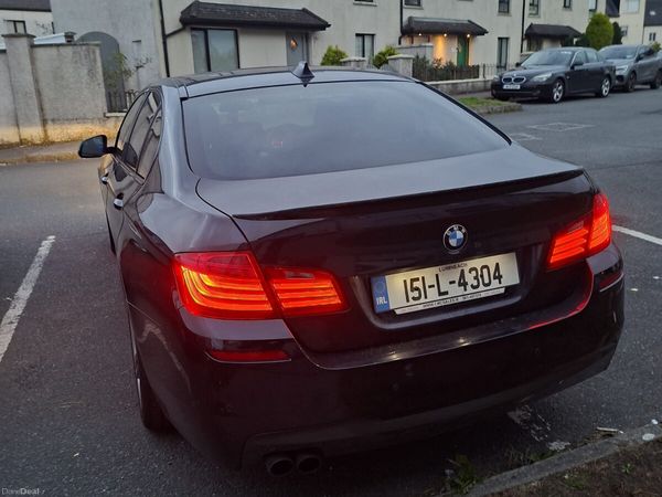 BMW 5-Series Saloon, Diesel, 2015, Black
