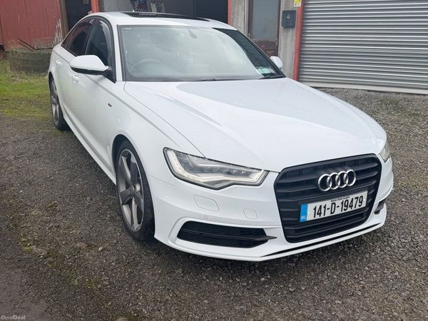 Audi A6 Saloon, Diesel, 2014, White