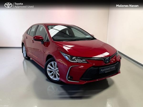 Toyota Corolla Saloon, Petrol Hybrid, 2025, Red