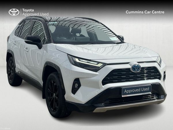 Toyota RAV4 SUV, Petrol Hybrid, 2024, White