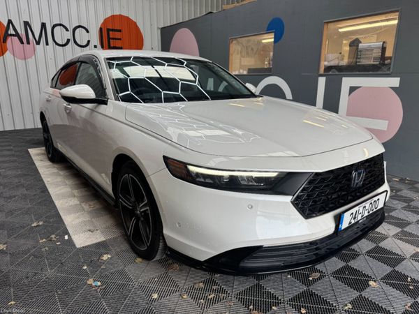 Honda Accord Saloon, Petrol Hybrid, 2024, White