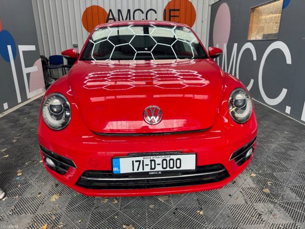 Volkswagen Beetle Hatchback, Petrol, 2017, Red