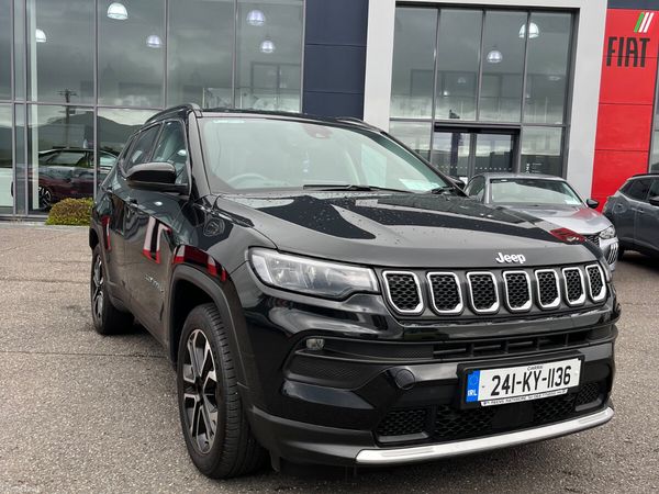 Jeep Compass SUV, Petrol Hybrid, 2024, Black
